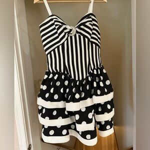 Tadashi vintage 80s 90s party dress Sz M